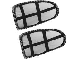 Juego De 2 Almohadas Para Reposacabezas De Coche, Bonitas Y Transpirables, De Malla De Neopreno, Para Soporte Cervical.