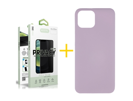 Conjunto de Protector de Pantalla para iPhone 12 Pro Max GANDY Morado (1un)
