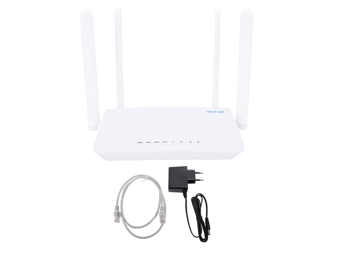 Router Inalámbrico Con Ranura Para Tarjeta Sim, Cuatro Puertos Ethernet, Doble Banda, Desbloqueado, 4g Lte, 300 Mbps