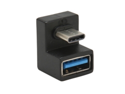 Adaptador U Shape Usb C Macho A Usb Hembra 10gbps Plug And Play Extensión Para Pc Portátil