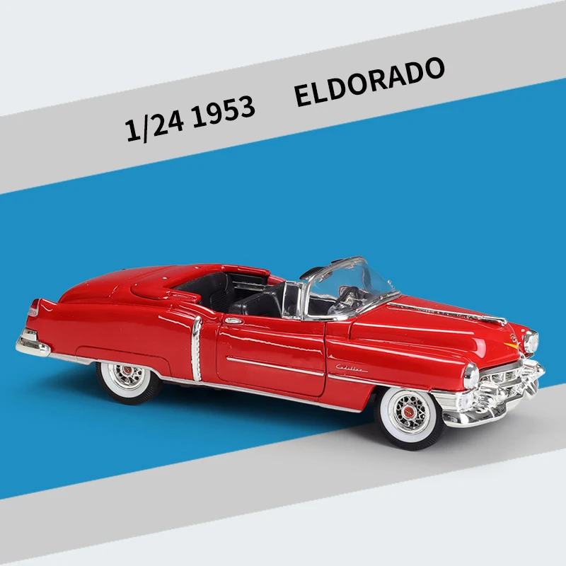 (rojo) Modelo De Coche De Metal Fundido A Presión A Escala 1:24 Y Modelo De Coche De Juguete.