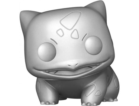 Figura FUNKO pop! juegos pokémon bulbasaur bulbizarre bisasam modelo 453 | 59870 edición especial plateado