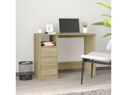 Escritorio | Mesa | Escritorio con cajones 102x50x76 cm Wood Derivatives Sonoma