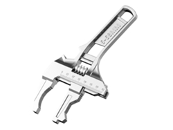 Llave de tubo multifuncional ajustable para reparaciones de fregaderos, baños y grifos de 6 a 68 mm.