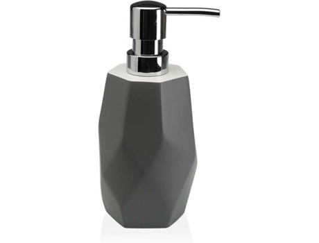 Dispensador de Jabón VERSA (Gris - Plástico - 8,2 x 21 x 8,2 cm) )