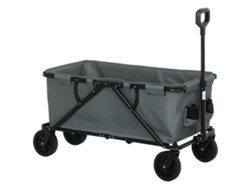Carro Jardín Plegable 160l 120 Kg Lona Desmontable