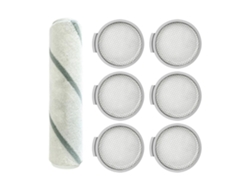 7 filtros de cepillo de rodillo compatibles con Xiaomi Mijia Scwxcq01rr Roborock H6