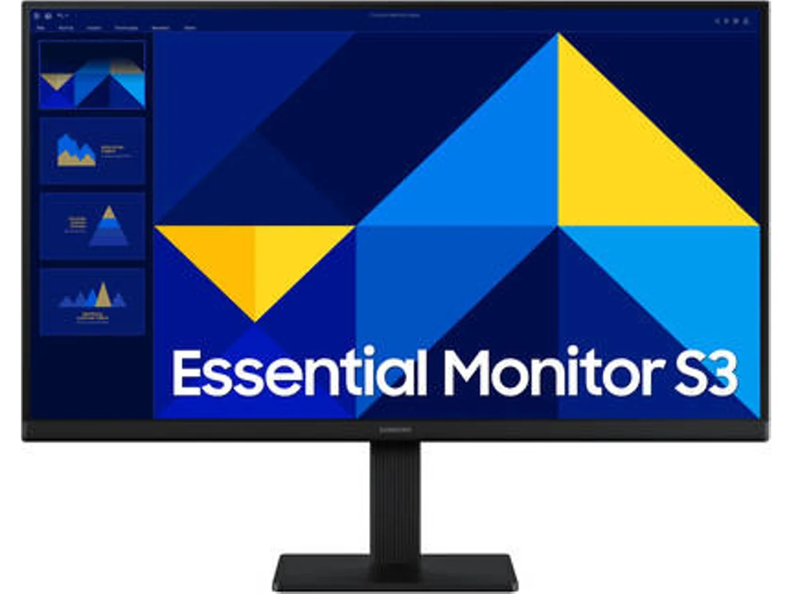 Monitor SAMSUNG Essential S3 24 - S30GD (24'' - IPS - FHD - 100 Hz)