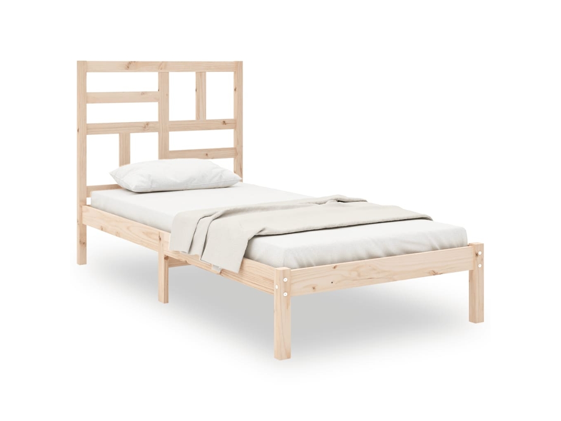 Maison Exclusive - Estructura De Cama Madera Maciza 90x190 Cm