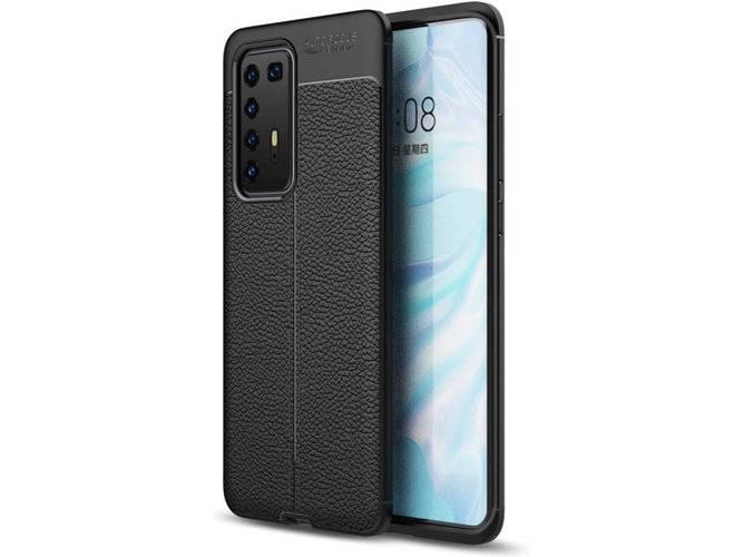 Funda Huawei P40 Pro PHONESHIELD Rugged Leather Negro