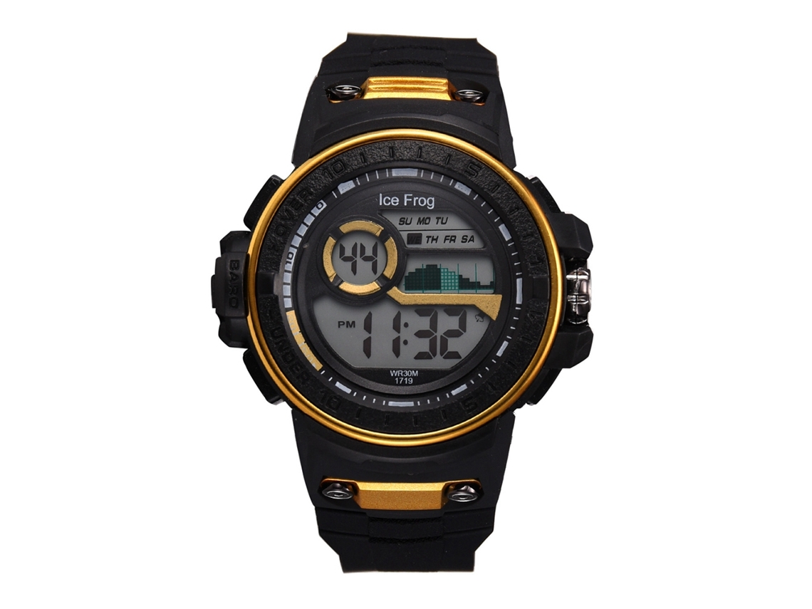 Reloj Hombre Estudiante Casual Moda Correa Silicona Impermeable Amarillo