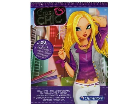 Moda Informal GIOCHI PREZIOSI Crazy Chic Sketchbook Moda Informal (3 años)