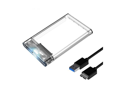 Estuche de Almacenaje SLOWMOOSE para Disco Duro Sata SSD Transparente