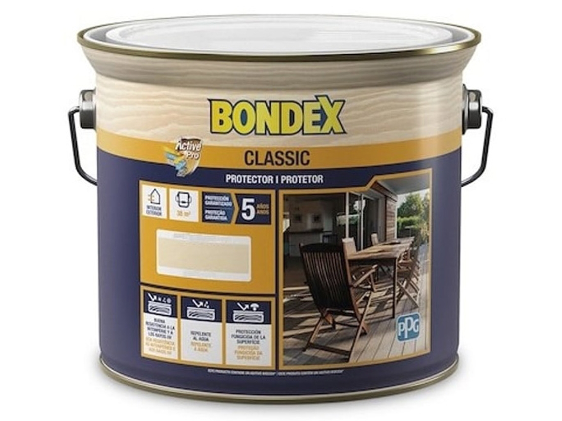 Tinta BONDEX Classic Mate - 0,750 L, Negro