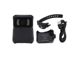 Cámara corporal portátil HD 1080p con Wi-Fi, mini grabadora de vídeo y cámara de vídeo de mano.
