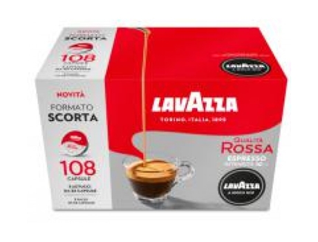 Qualità Rossa Cápsula de café Tueste medio 108 pieza(s) LAVAZZA