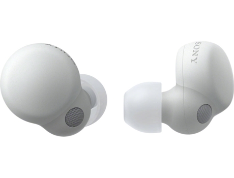 Auriculares Bluetooth True Wireless SONY Linkbuds WFLS900NW (In Ear - Micrófono - Noise Cancelling - Blanco)