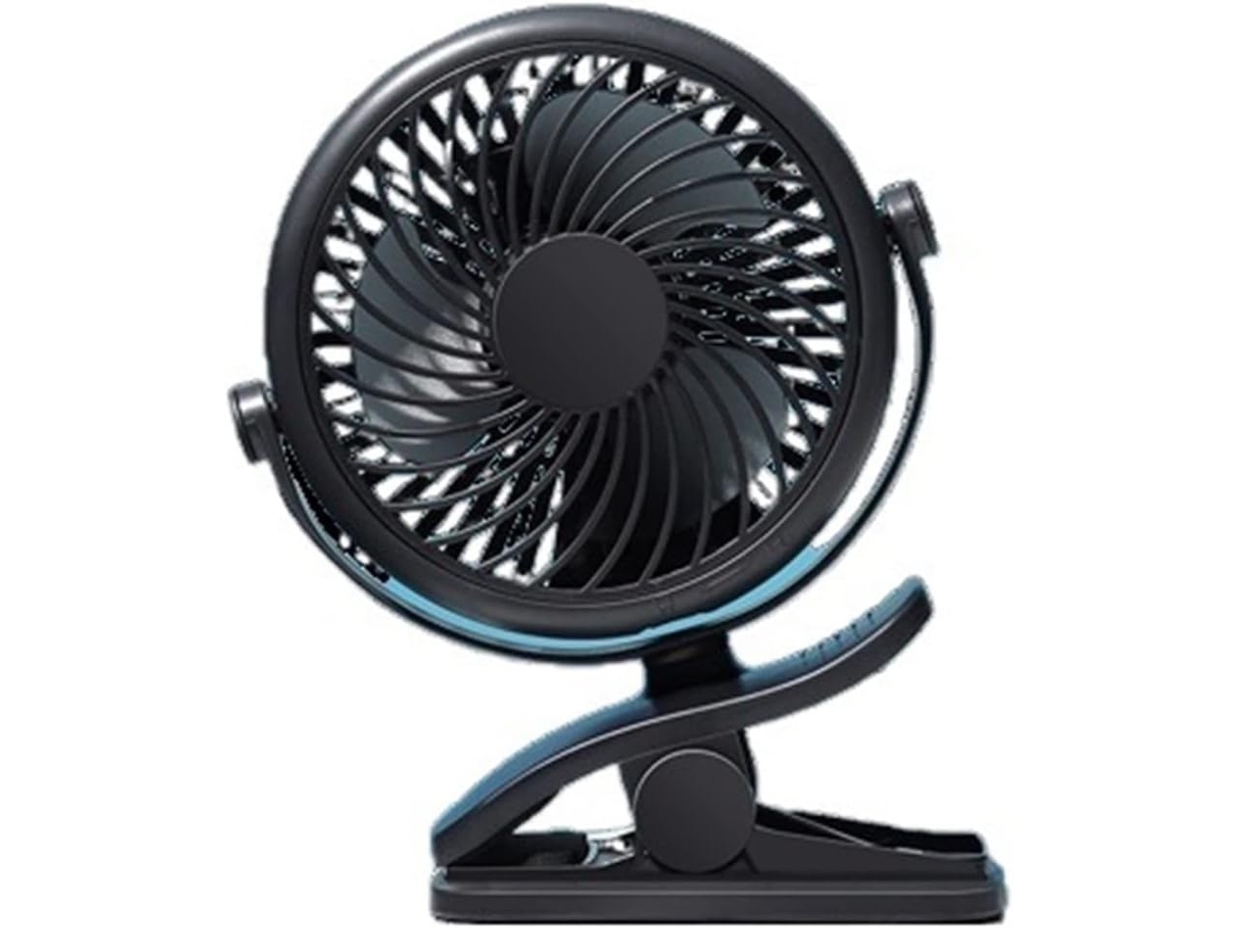 Ventilador De Escritorio Usb Mini Ventilador Con Temporizador Mesa Portátil Fuerte Flujo Aire Rotación 360°