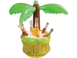 Nevera Inflable De Gran Capacidad Con Forma De Cocotero Para Interiores, Verano Y