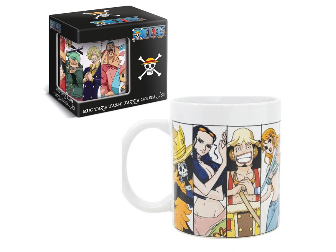 Taza Ceramica 325 Ml En Caja Regalo One Piece Crew Battle Young Adult Stor