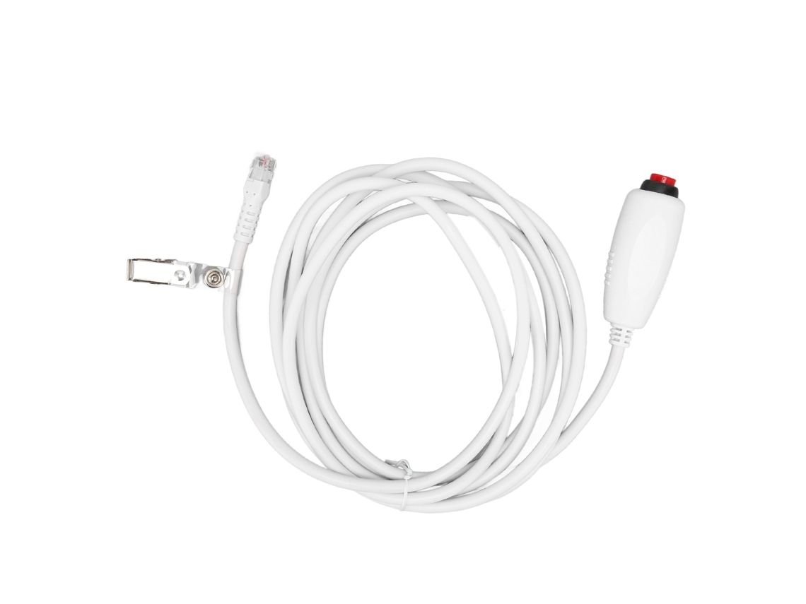 Cable de llamada de enfermera (repuesto universal, botón pulsador)