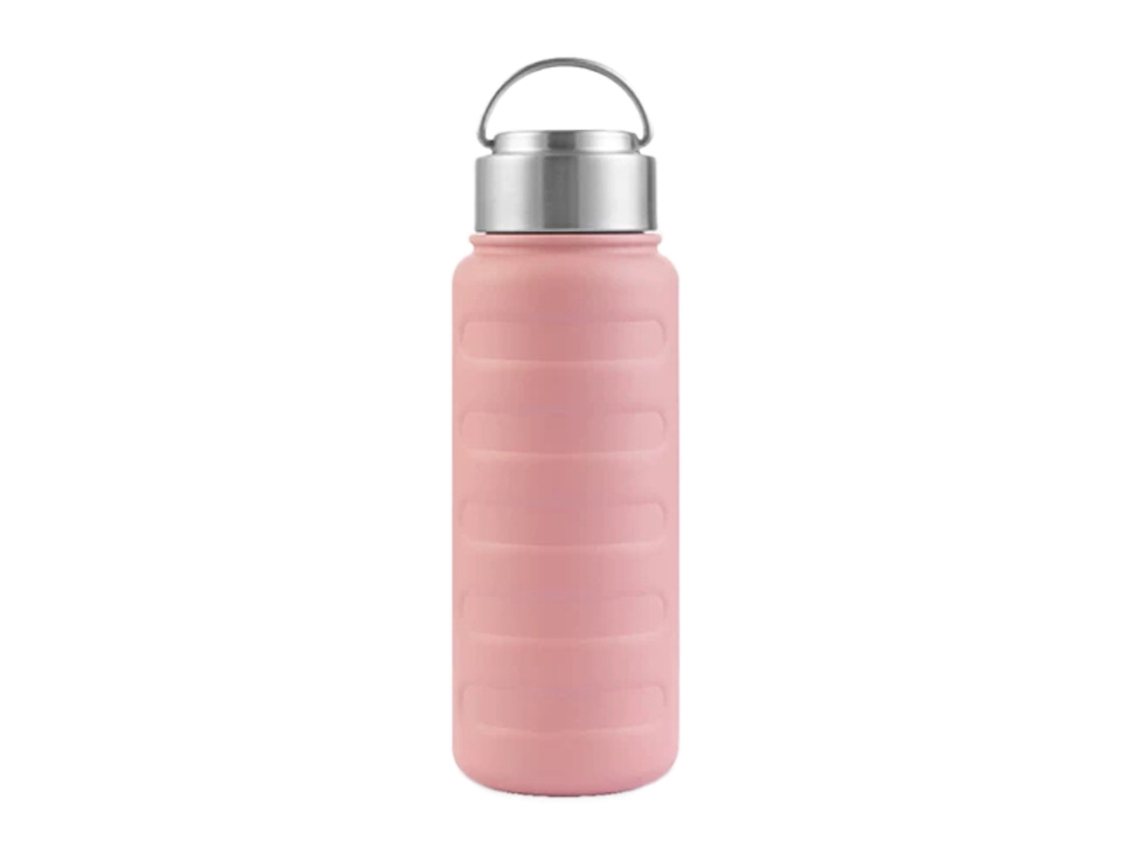 KOFIHETY Vaso Térmico de Acero Inoxidable con Gran Capacidad 1000ml, Botella de Agua para Deportes, Hervidor Portátil para Hombres y Estudiantes, Femenino