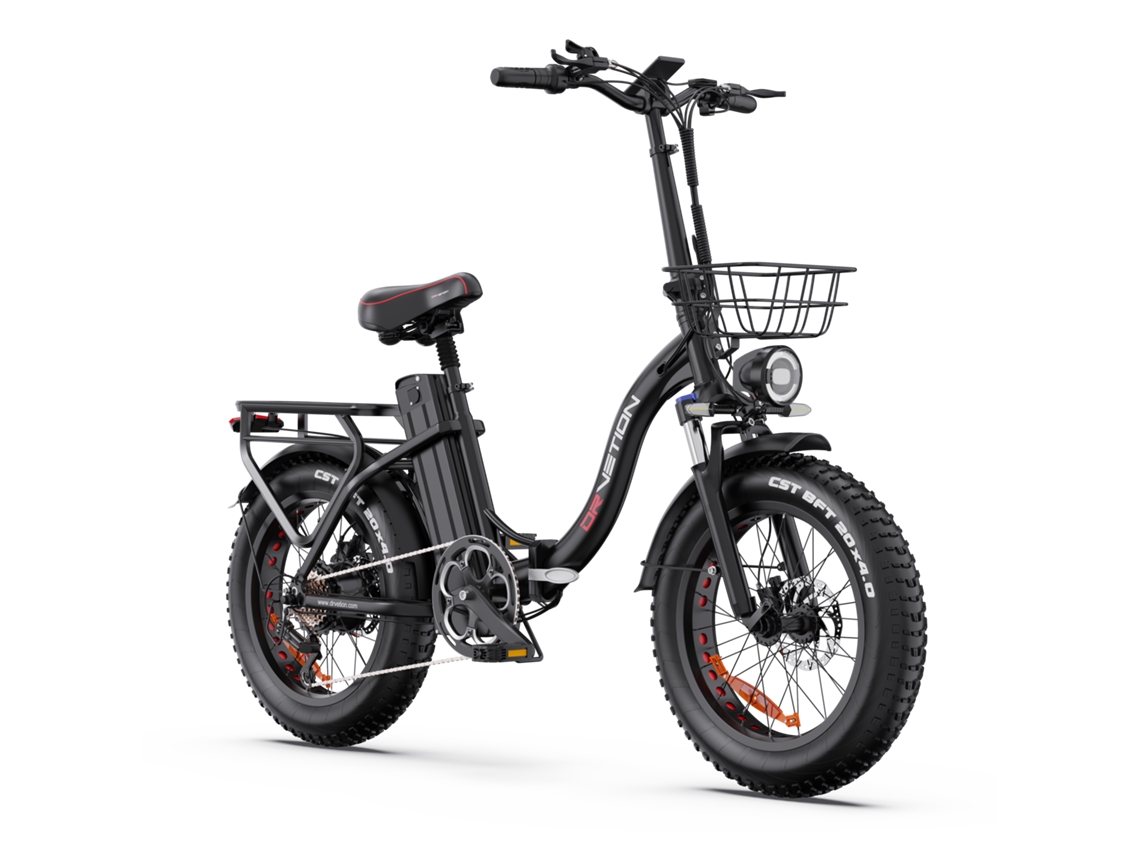 Bicicleta Eléctrica Drvetion Ct20 Pro Max Con Cesta, Batería De 48 V Y 15 Ah, Pantalla Nfc Bluetooth.