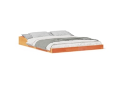 Maison Exclusive - Estructura De Cama Marrón Cera 160 X 220 Cm