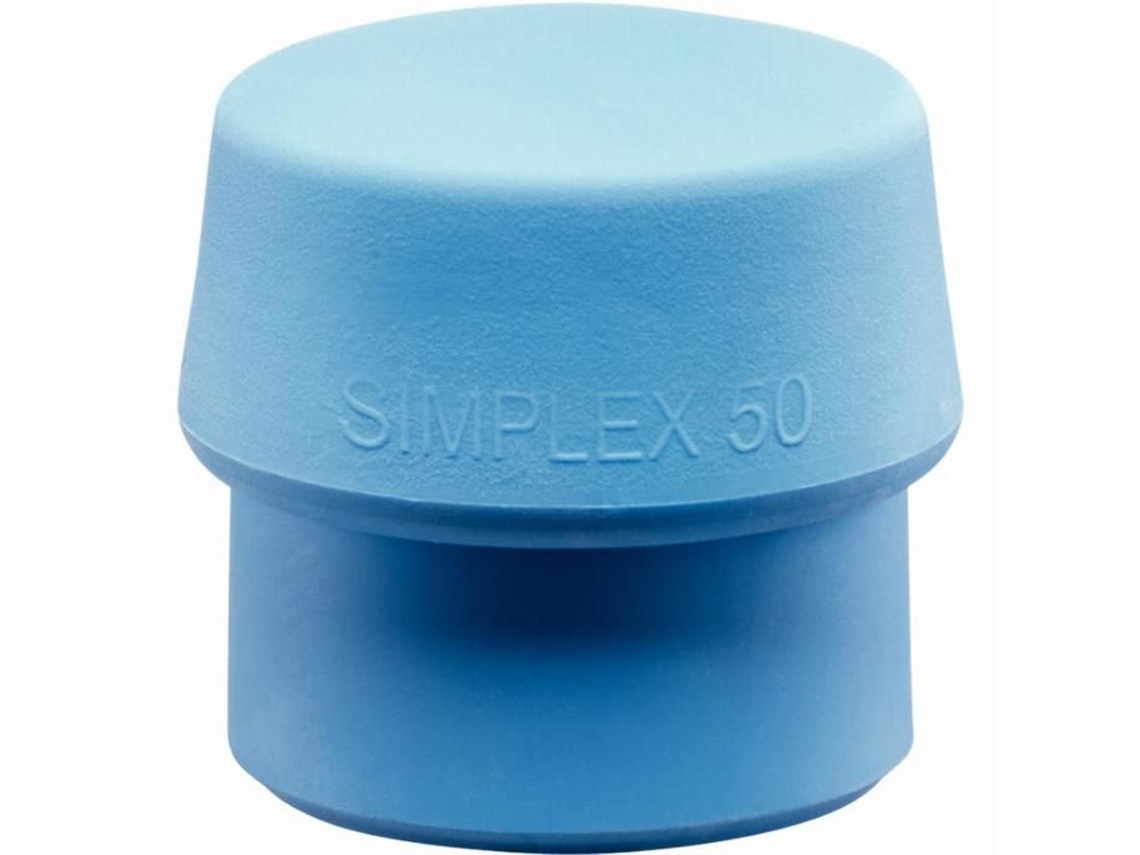 Cabeza Maza Simplex 50Mm Tpe-Soft HALDER Plástico Tpe Blando HALDER para Materiales Sensibles