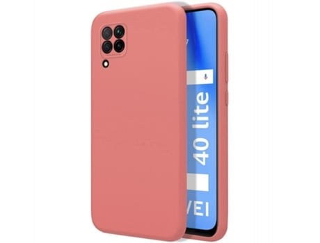 Carcasa Huawei P40 Lite TUMUNDOSMARTPHONE Silicona Líquida Rosa