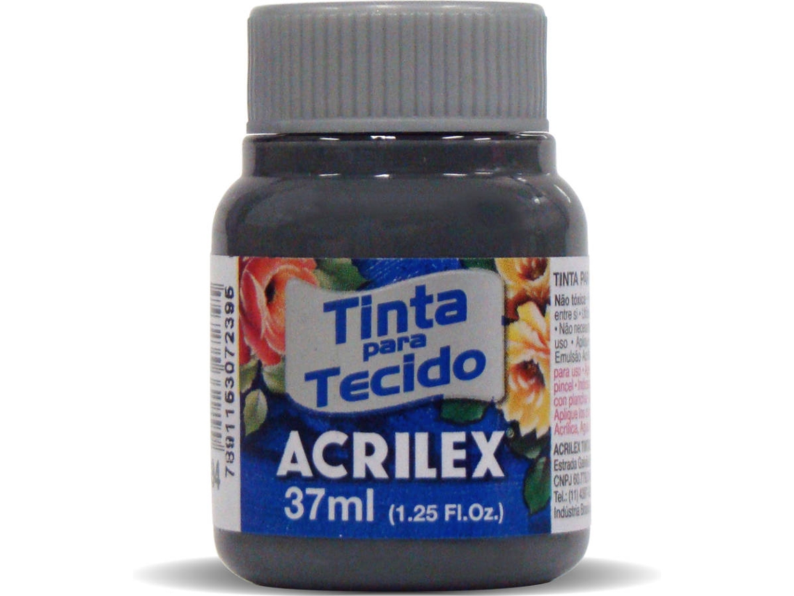 Tinta de Tela Mate Acrilex Gris Plomo (04140/994 37ml)