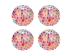 Ats-4pcs Pelotas De Estrés Juguete Pelotas Adhesivas Para Pared Juguetes De Decompresión Para Adultos Y Niños