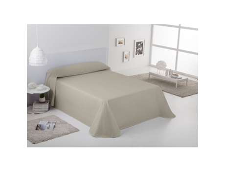 Colcha ALEXANDRA HOUSE LIVING Rústico (Lino - 235 x 270 cm)