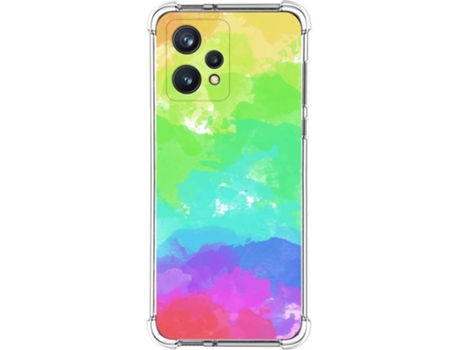 Carcasa Realme 9 Pro Plus 5G TUMUNDOSMARTPHONE Dibujos Antigolpes Acuarela 03 Multicolor