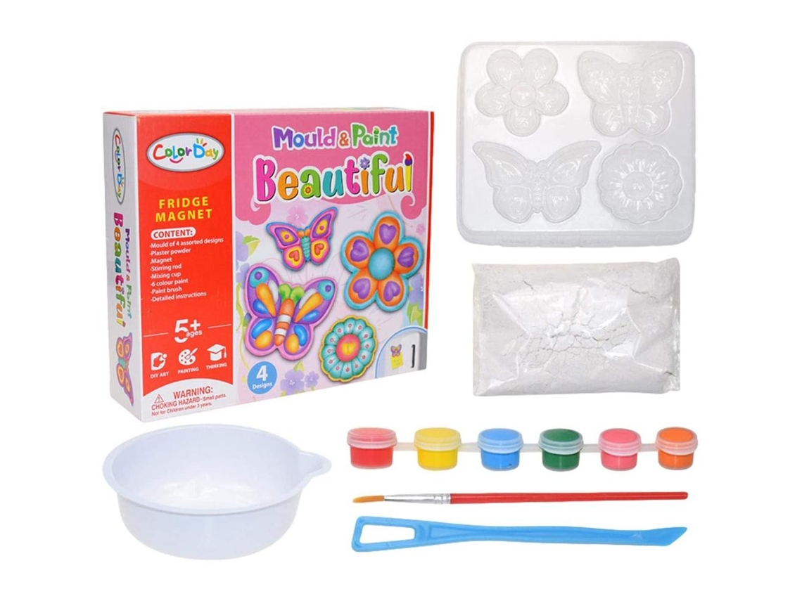 Ats-kit De Pintura De Yeso Diy Para Niños Juguete De Arte Y Pintura Graffiti Regalo Creatsivo