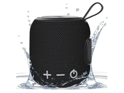 Altavoz Bluetooth portátil, minialtavoz inalámbrico de emparejamiento dual Yizhood Bluetooth 5.0 (negro)