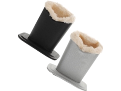 Soporte Gafas Forrado Felpa Juego 2 Ancha Estable Coche Mesita Noche Base Apto
