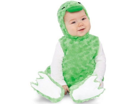 Disfraz de Bebé DISFRAZZES Patito Verde (Talla: 6 a 12 meses)