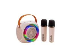 Mini máquina de karaoke M9 compatible con Bluetooth y micrófono. Nostalgia88