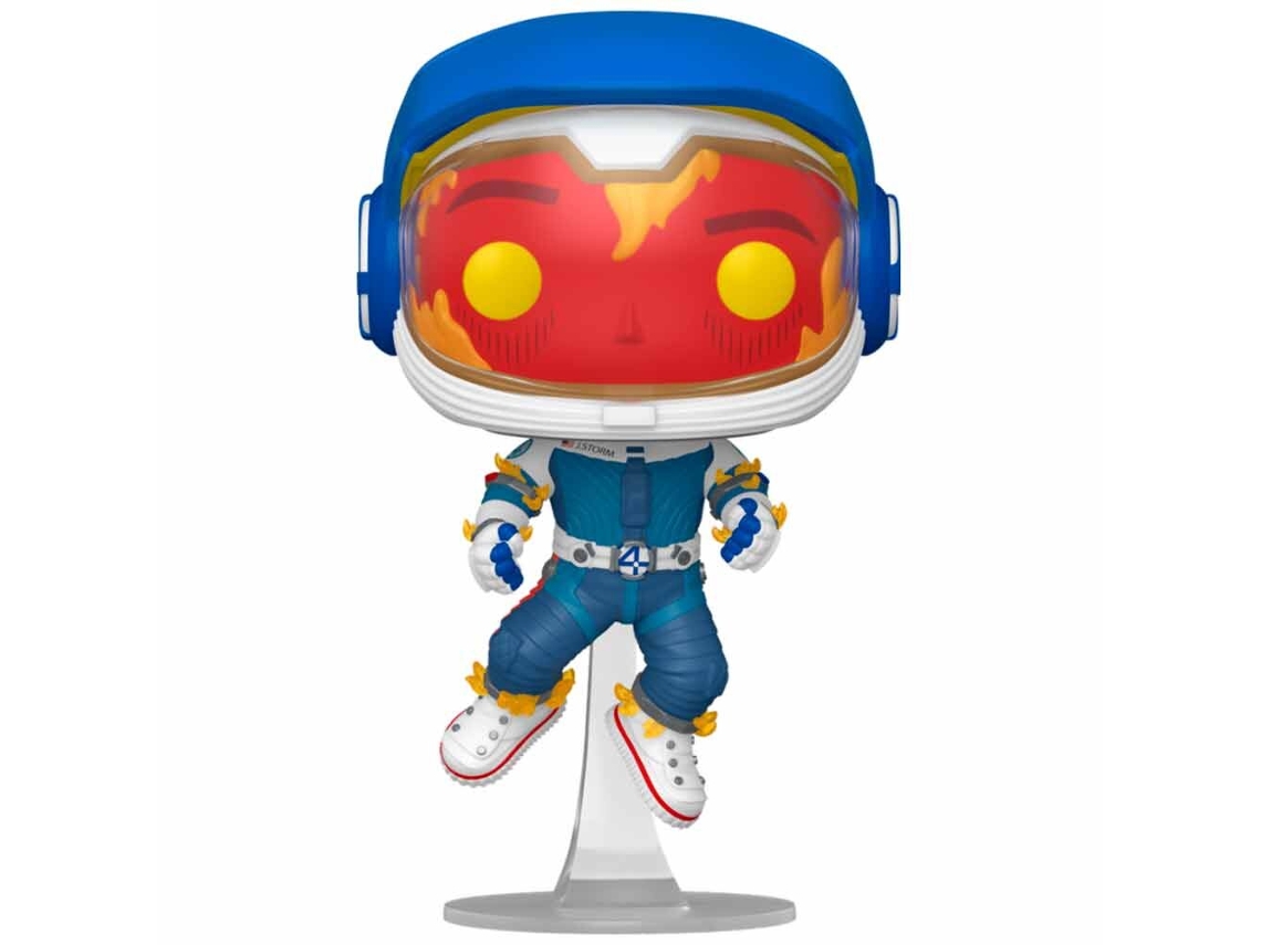 Figura Pop Marvel O Quarteto Fantástico Tocha Humana Funko