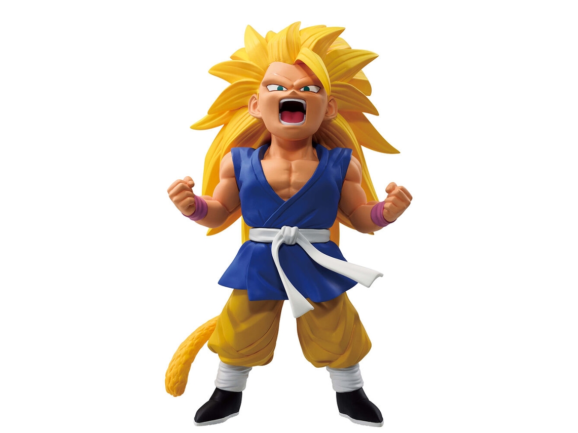 Figura de Dragon Ball GT Vs Omnibus Ultimate Super Saiyan 3 Son Goku Ichibansho 14cm Banpresto B.active