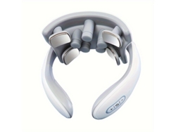 Nuevo masajeador de cuello inteligente blanco con calefacción, eléctrico Sfushos