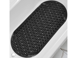 Alfombrilla de baño antideslizante HEXINYIGJLY 88x40cm Negra