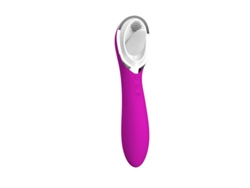 Vibrador de masaje para lamer la lengua 2 en 1 con 10 modos para mujeres (púrpura) YIZHOOD