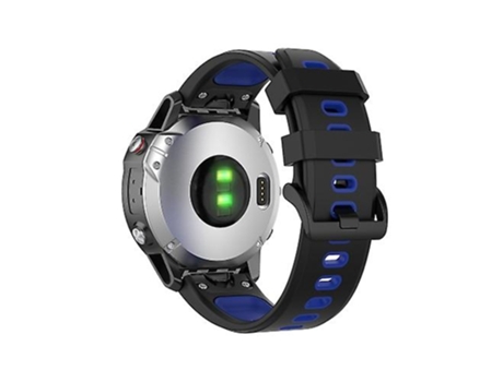 Correa Smartwatch Para Garmin Fenix 7/Epix Negro Azul VENISYMLIS