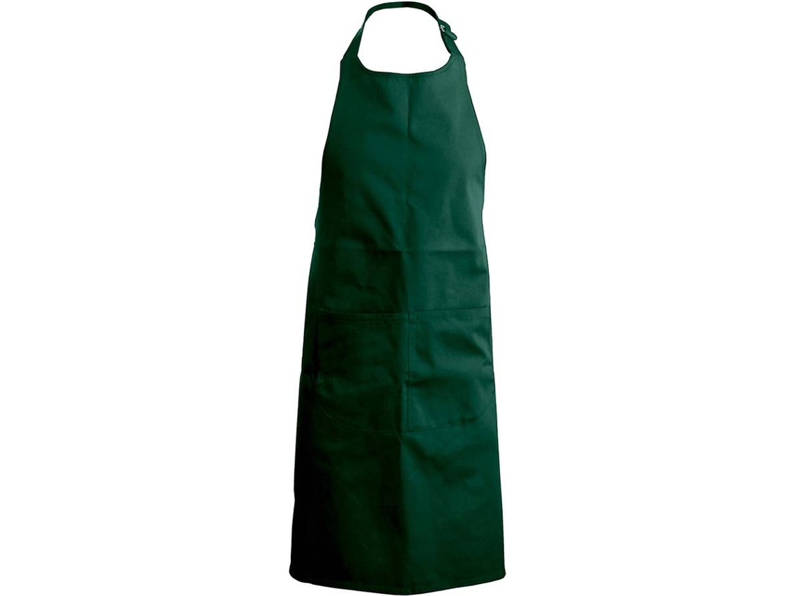 Delantal KARIBAN con Bolsillo (Verde - Algodón - 90 x 31.5 cm)