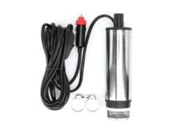 Bomba sumergible de 24 V CC (modelo 2026) para transferencia de agua y combustible, 40 l/min, 1,6 cm, acero inoxidable.