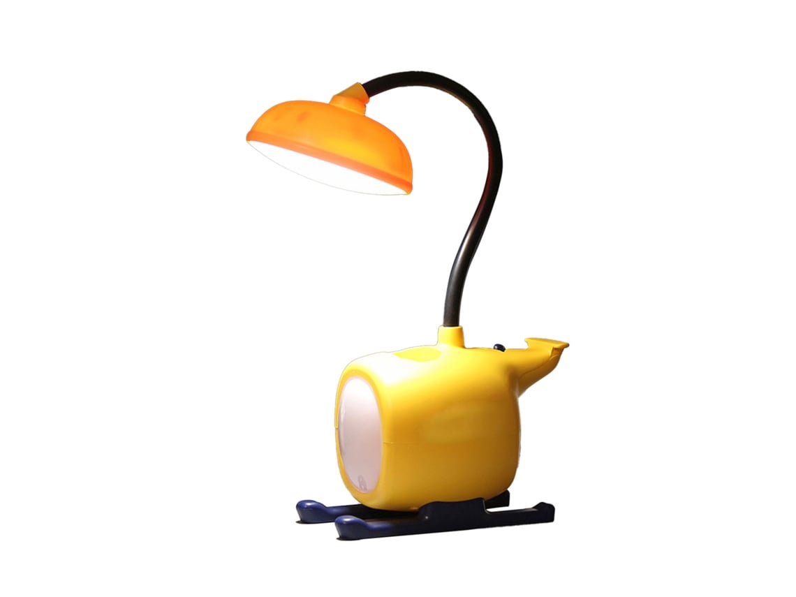 2026-lámpara De Escritorio Led Infantil Con Forma De Avión Cute Recargable Plegable Luz Amarilla Protectora De Ojos