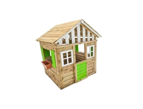 Casita de Madera Masgames Lollipop Xl Verde MASGAMES OUTDOOR GAMES