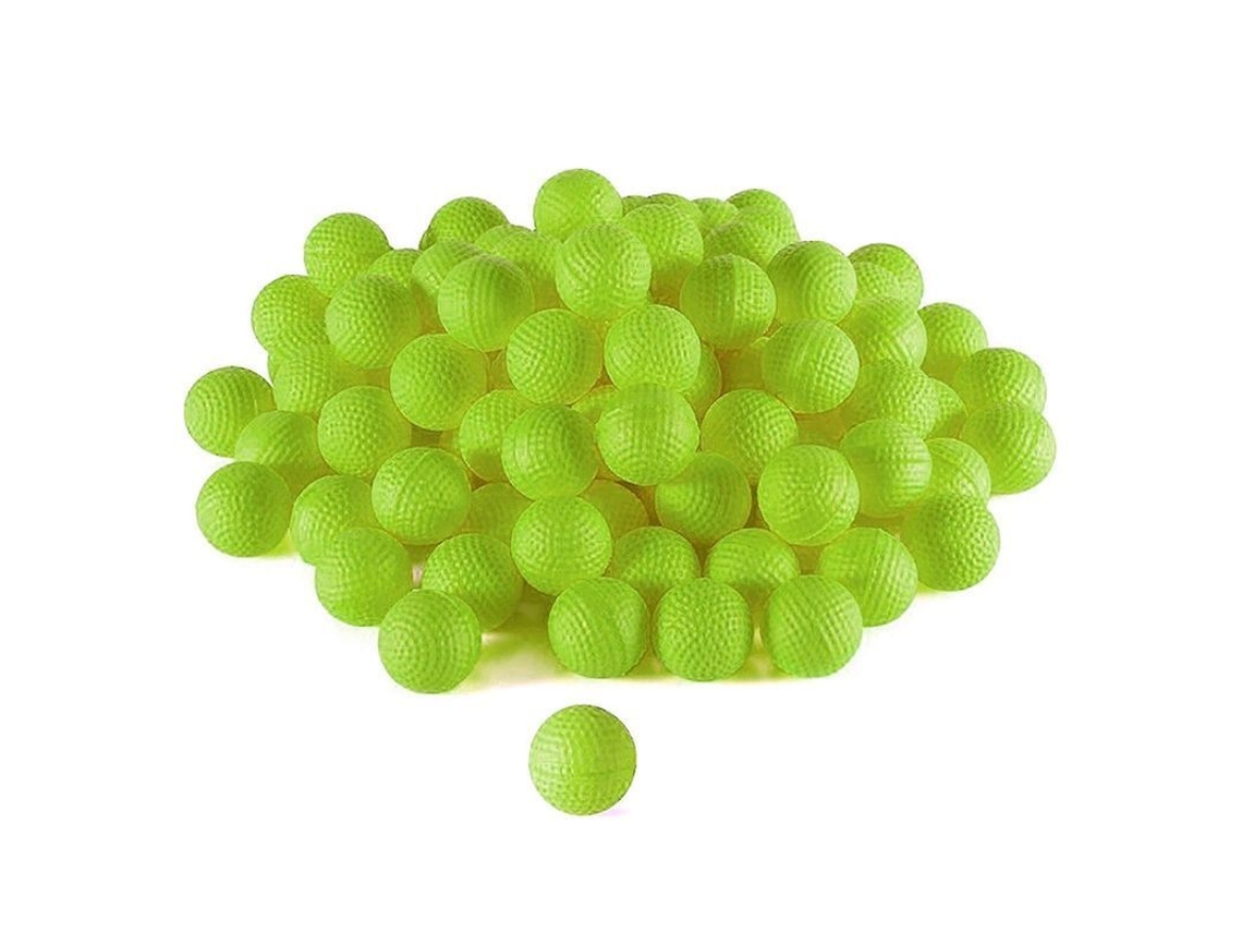 50 Bolas De Mousse Para Rellenar Pistolas De Juguete Infantiles: Seguras Y Divertidas Para Jugar.